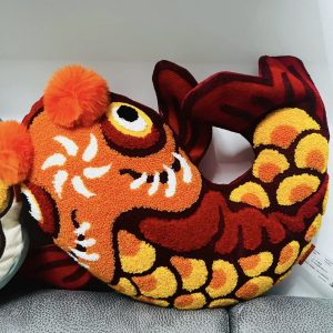 CUF002GD Koi Pillow